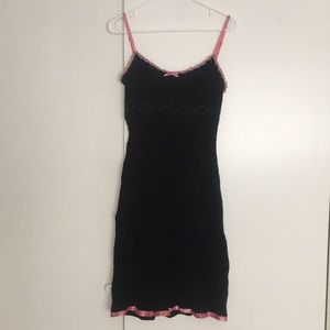 Betsey Johnson black sleeveless cocktail dress M